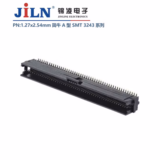 Jiln 1.27/2.54mm Pitch Box Header a Type SMT H11.0mm