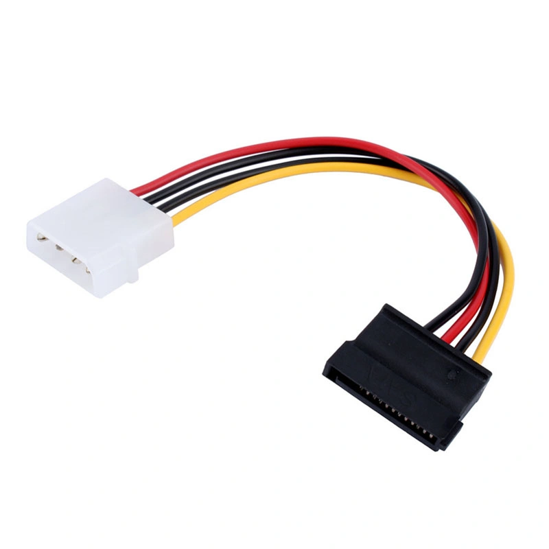 Anera IDE 4p Male to SATA 15p Female Adapter Cable Computer SATA Power Cable for Hard Disk