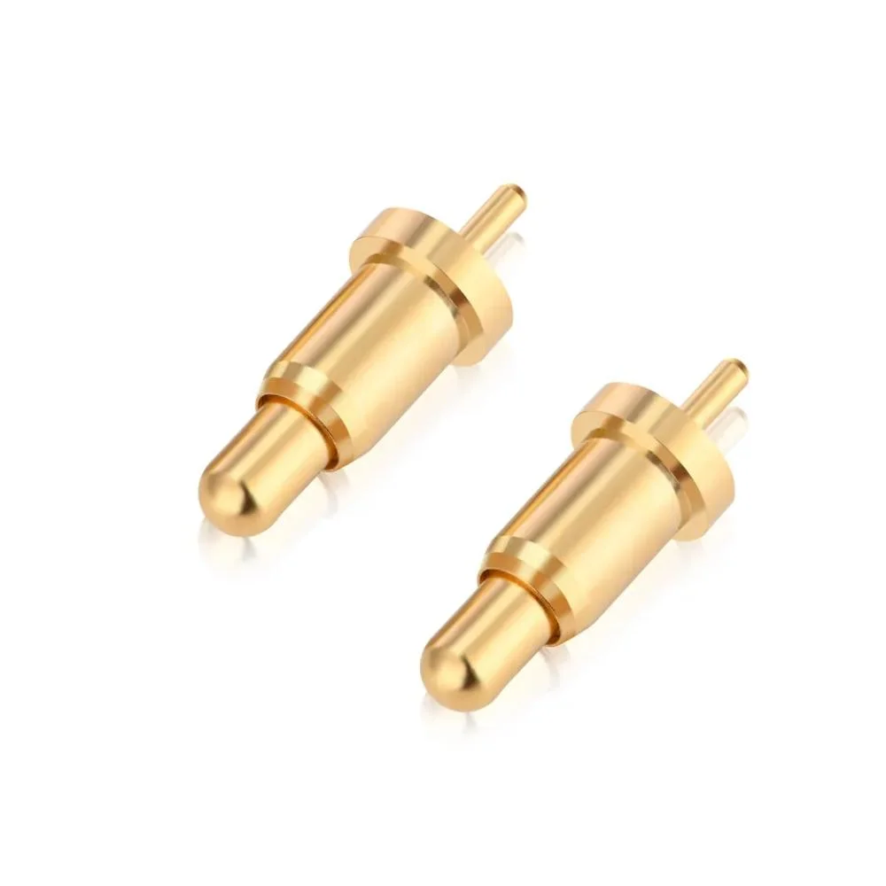 Connector Terminal Pins Soldering Pogo Pin Connector Brass Gold Plated SMT Pogo Pin