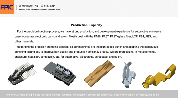 One Stop Fabrication Manufacturer Automobile Board to Board Connectors