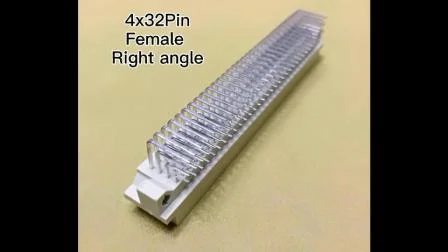 AMP, Fci, Avx Replace Part of DIN41612 Connector 3row*10POS, Female, Right Angle (90degree) , Fish Eyes